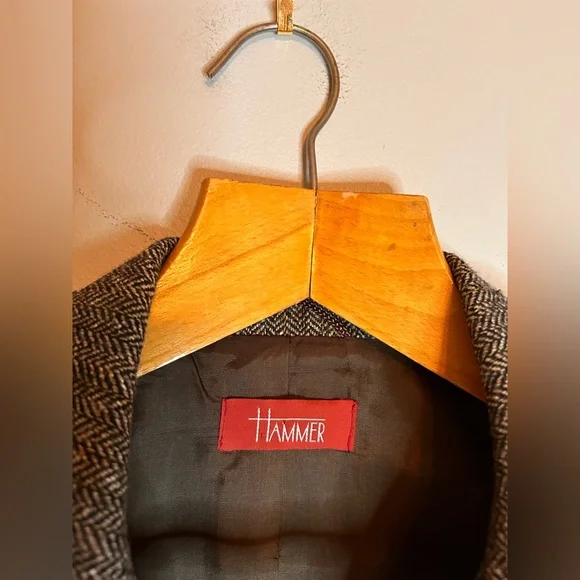 Wool blend Hammer blazer - Picture 3 of 16